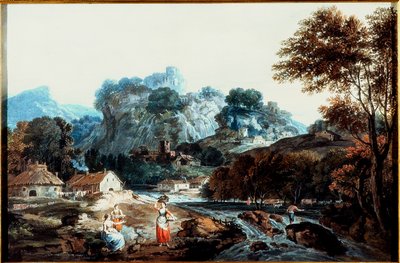 Landschap door Francesco Zuccarelli